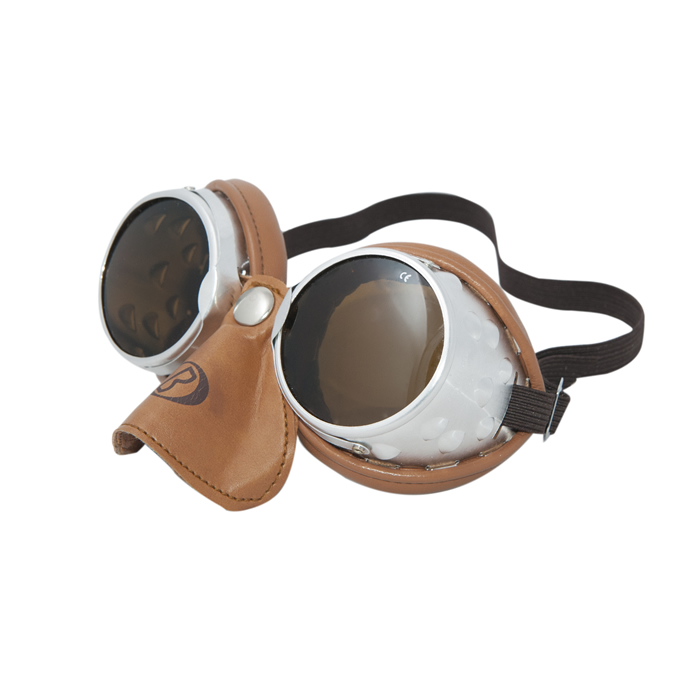 101 Sar Brown - Leather - Baruffaldi Goggles